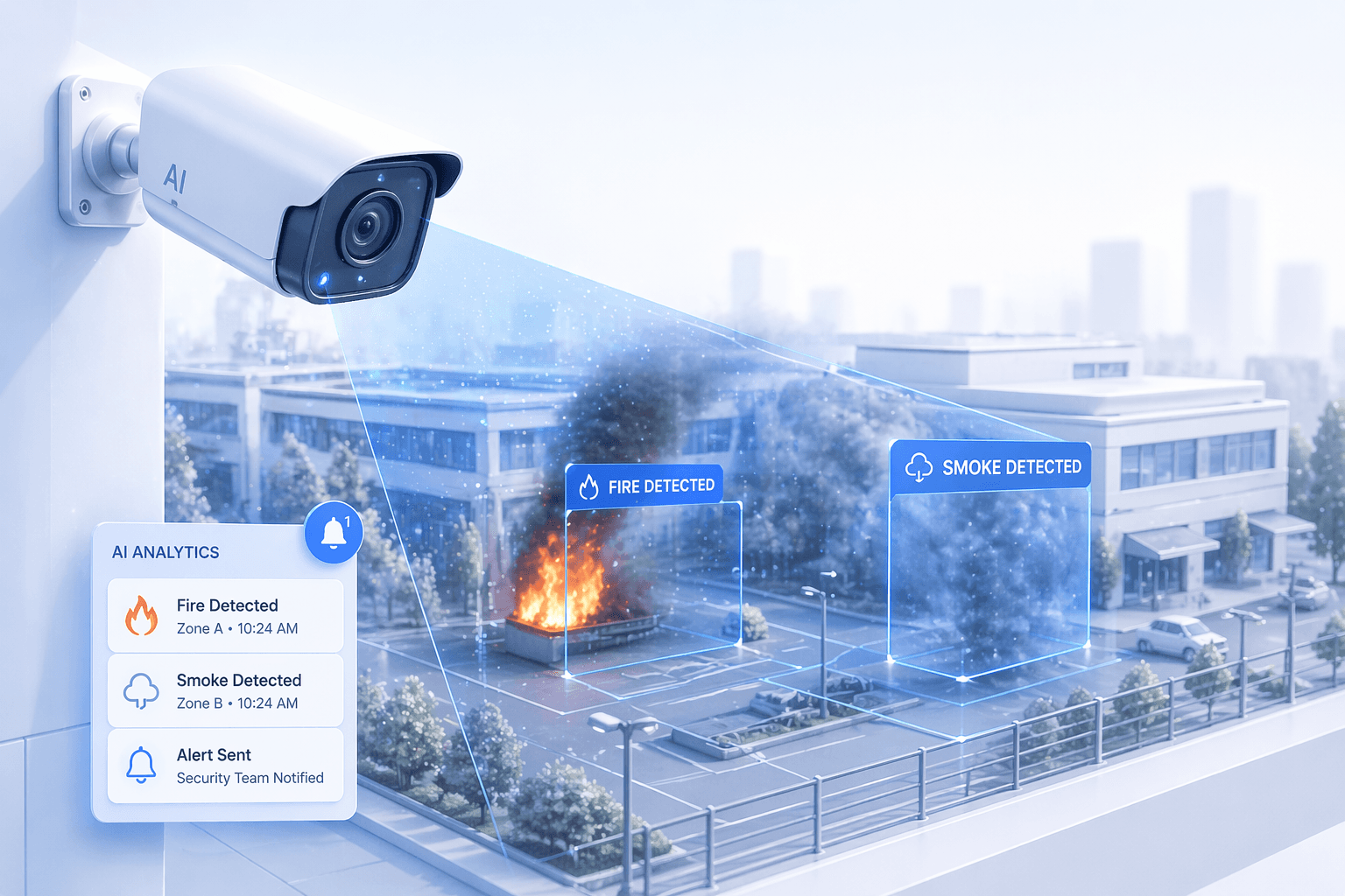 Fire and Smoke Detection