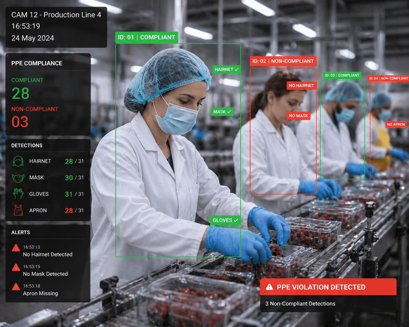 Hairnet Detection